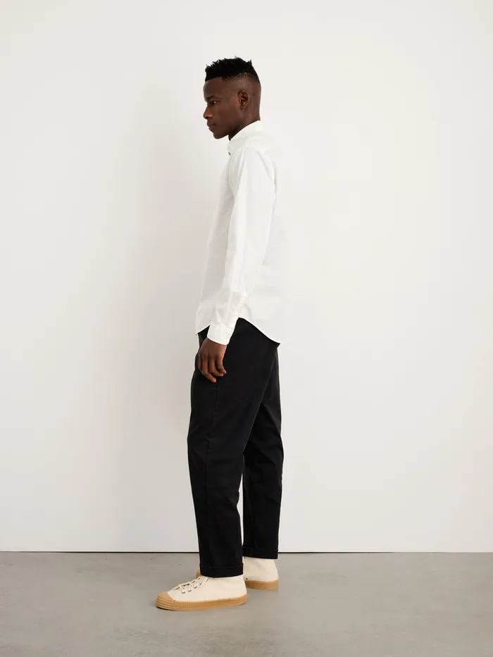 Men Alex Mill Shirts Mill Shirt In Paper Poplin White