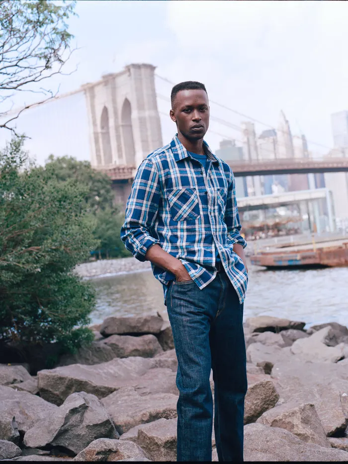 Men Alex Mill Shirts Omnigod X Alex Mill Chore Shirt