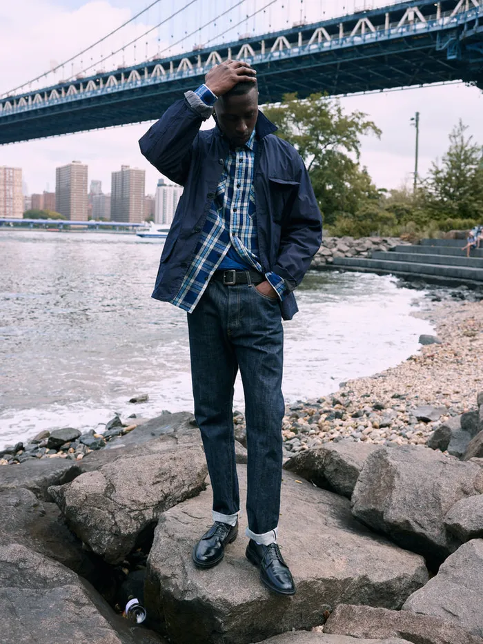 Men Alex Mill Shirts Omnigod X Alex Mill Chore Shirt