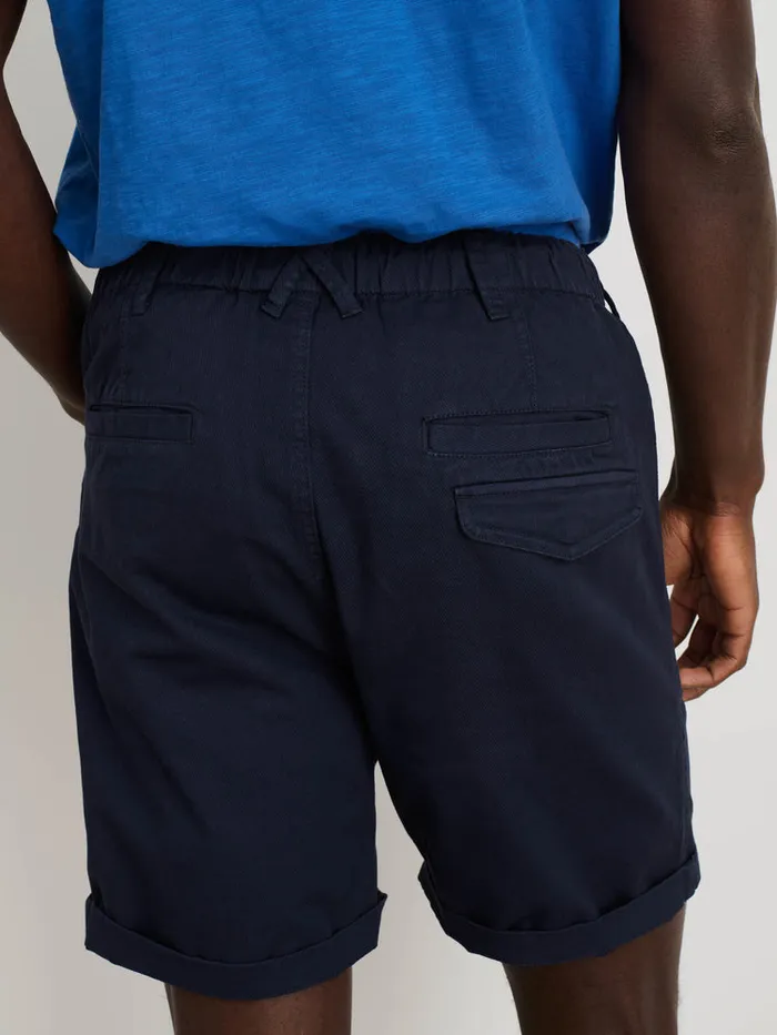 Men Alex Mill Shorts PullOn Button Fly Shorts Dark Navy