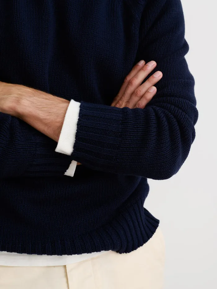Men Alex Mill Sweaters Sweatshirts Alex Sweater Dark Navy