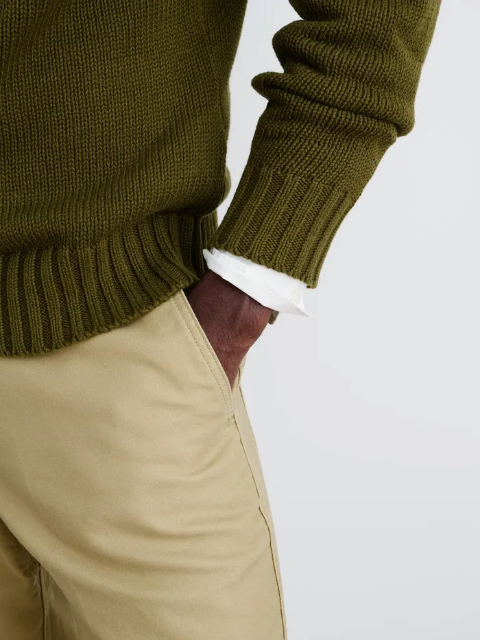 Men Alex Mill Sweaters Sweatshirts Alex Sweater Deep Olive