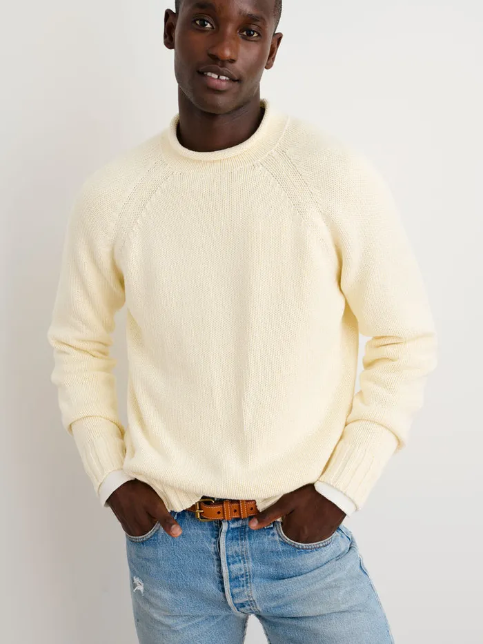 Men Alex Mill Sweaters Sweatshirts Alex Sweater Ivory