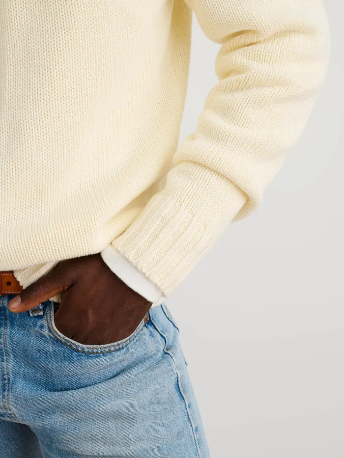 Men Alex Mill Sweaters Sweatshirts Alex Sweater Ivory