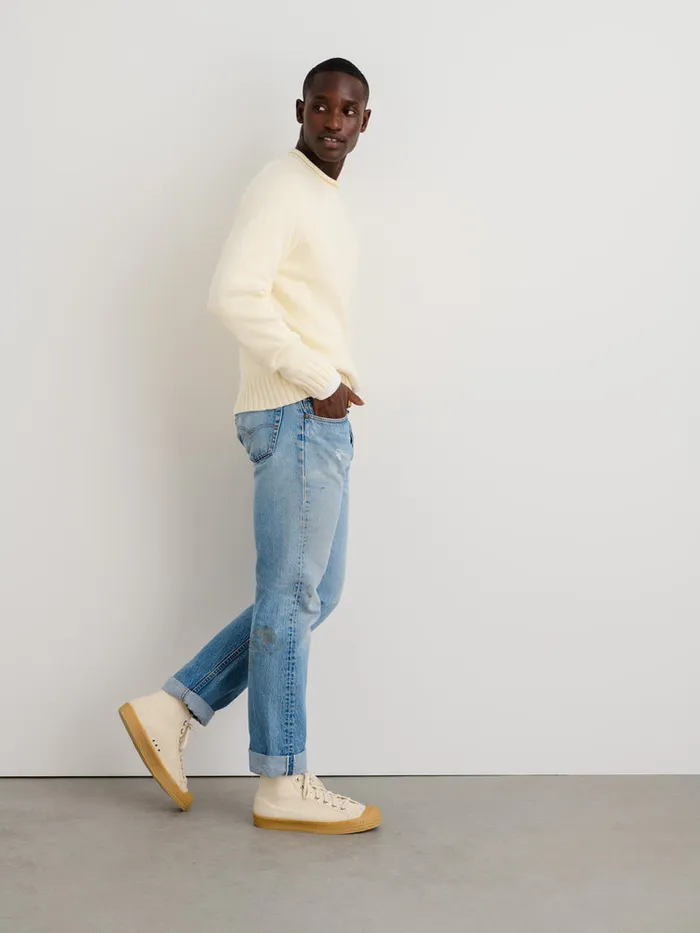 Men Alex Mill Sweaters Sweatshirts Alex Sweater Ivory
