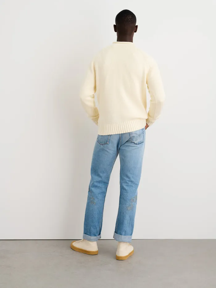 Men Alex Mill Sweaters Sweatshirts Alex Sweater Ivory