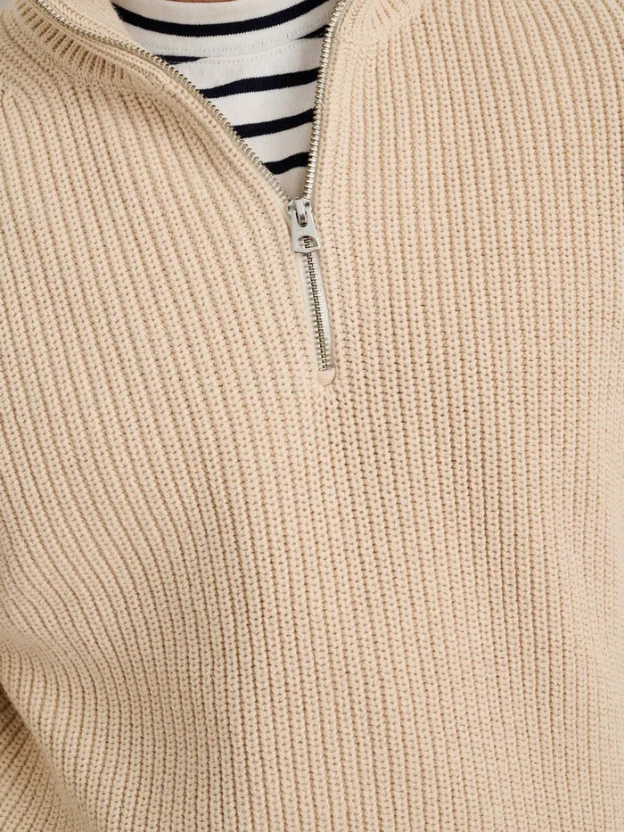 Men Alex Mill Sweaters Sweatshirts Half Zip Sweater In Chunky Cotton Men Alex Mill Sweaters Sweatshirts Half Zip Sweater In Chunky Cotton