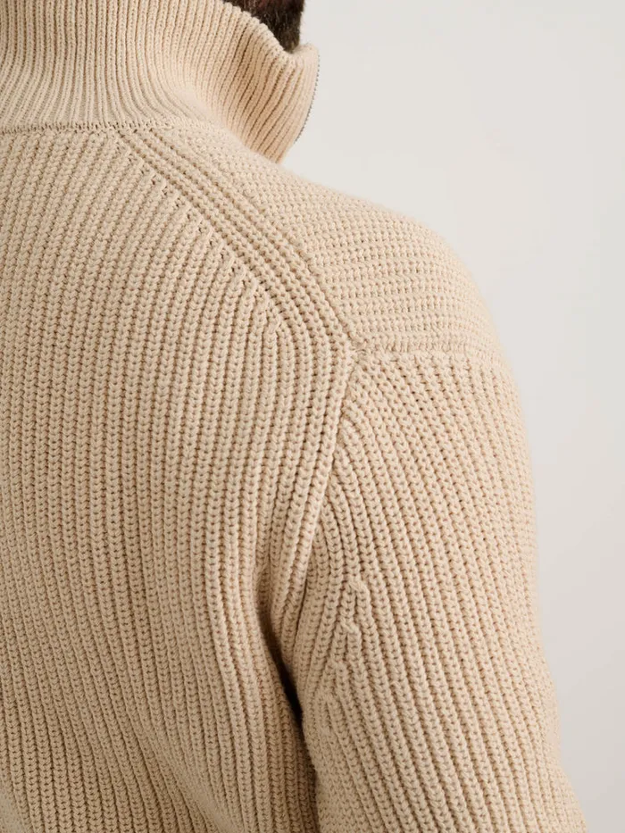 Men Alex Mill Sweaters Sweatshirts Half Zip Sweater In Chunky Cotton Men Alex Mill Sweaters Sweatshirts Half Zip Sweater In Chunky Cotton