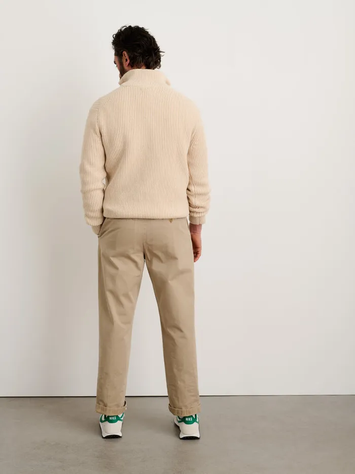 Men Alex Mill Sweaters Sweatshirts Half Zip Sweater In Chunky Cotton Men Alex Mill Sweaters Sweatshirts Half Zip Sweater In Chunky Cotton