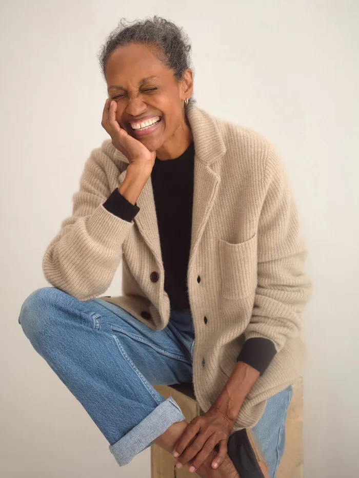 Men Alex Mill Sweaters Sweatshirts Mitchell Cardigan In Washed Cashmere Oatmeal