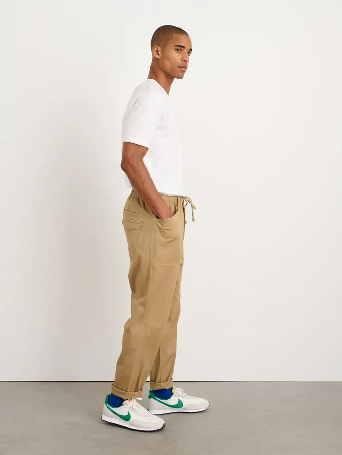 Men Alex Mill Tees Polos Standard Pocket Tee In Slub Cotton White