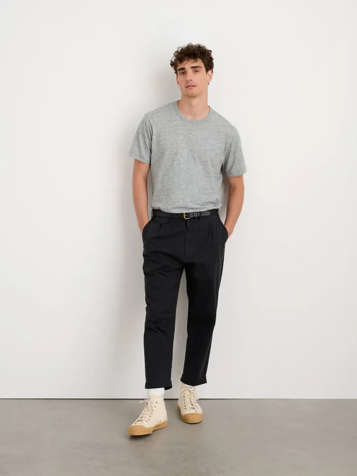 Men Alex Mill Tees Polos Standard TShirt In Slub Cotton Heather Grey