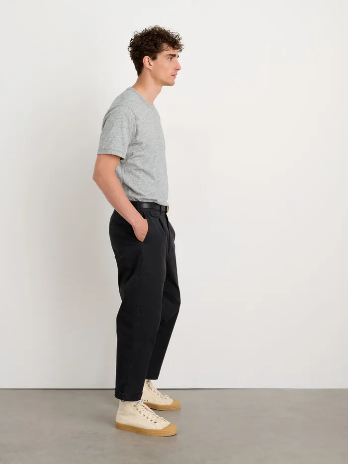 Men Alex Mill Tees Polos Standard TShirt In Slub Cotton Heather Grey