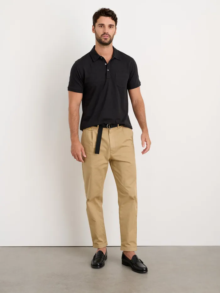 Men Alex Mill Tees Polos The Standard Polo In Slub Cotton