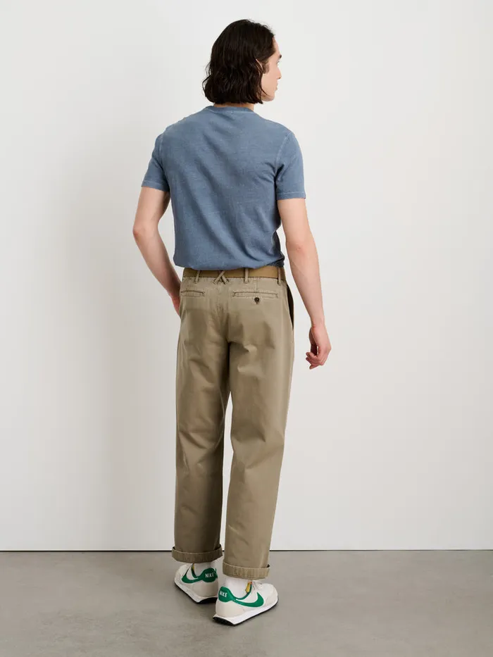 Men Alex Mill Tees Polos Vintage Wash Pocket Tee Faded Blue
