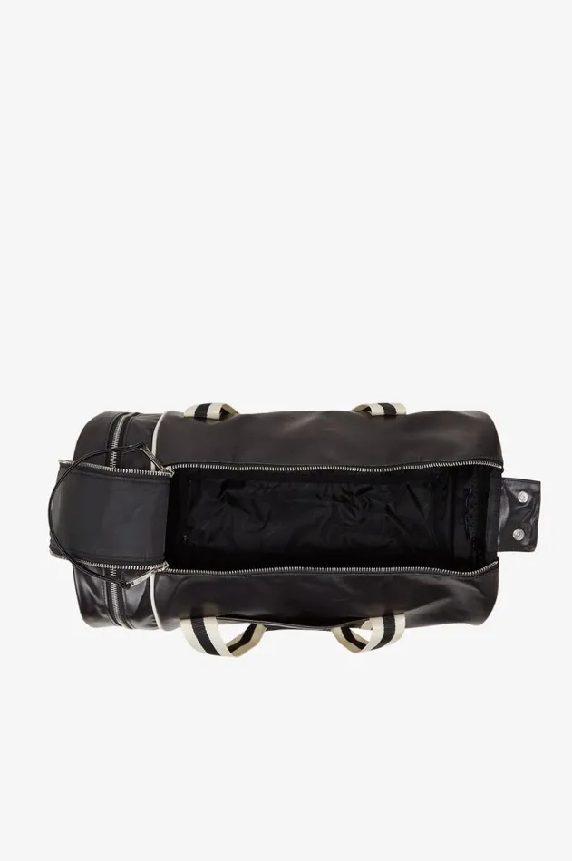 Men Bags Fred Perry Classic Barrel Bag Blackecru