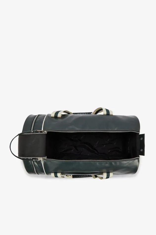 Men Bags Fred Perry Classic Barrel Bag Night Greenecru