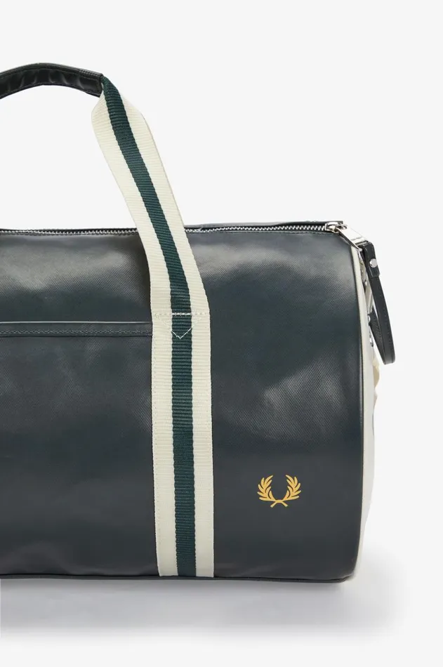 Men Bags Fred Perry Classic Barrel Bag Night Greenecru