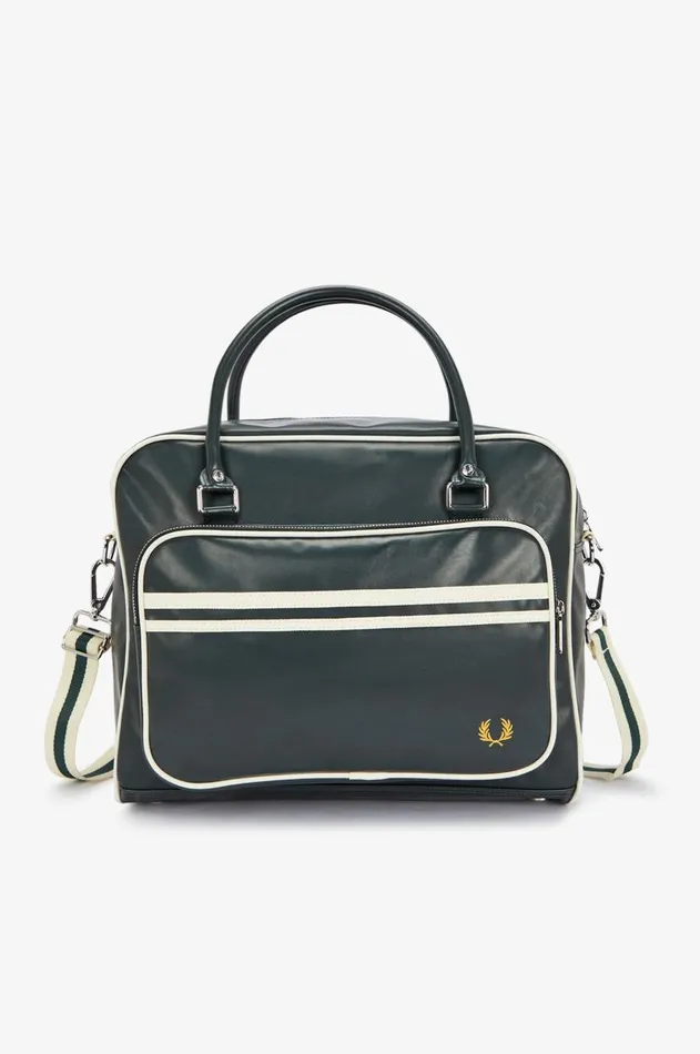 Men Bags Fred Perry Classic Holdall Night Greenecru