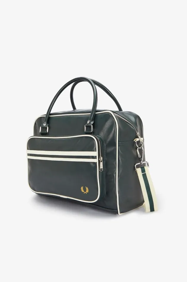 Men Bags Fred Perry Classic Holdall Night Greenecru