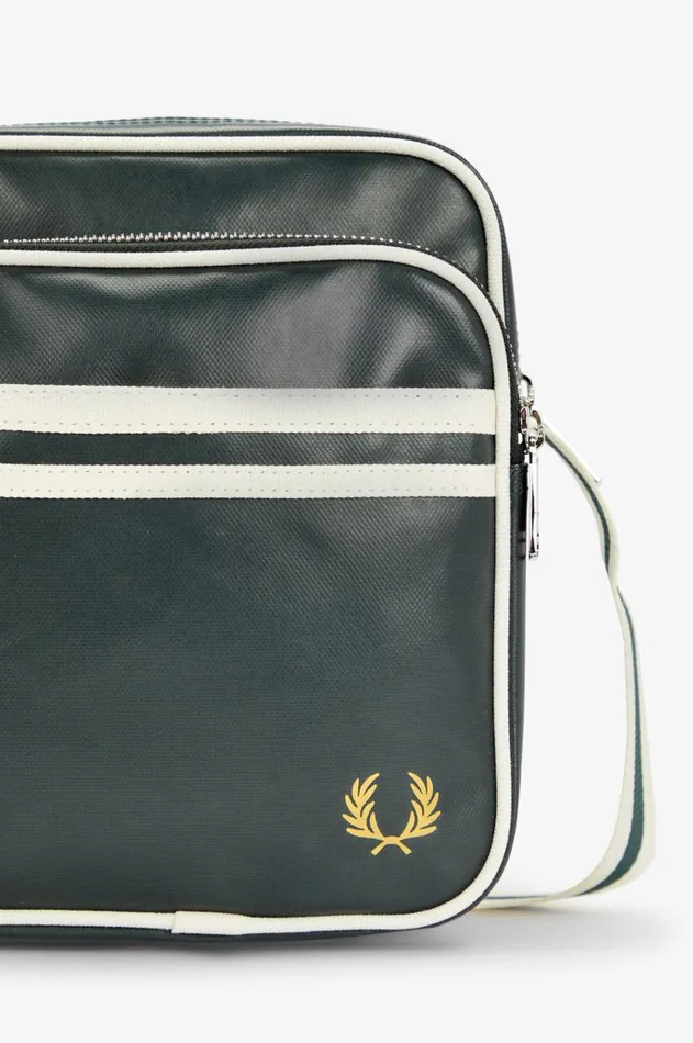 Men Bags Fred Perry Classic Side Bag Night Greenecru