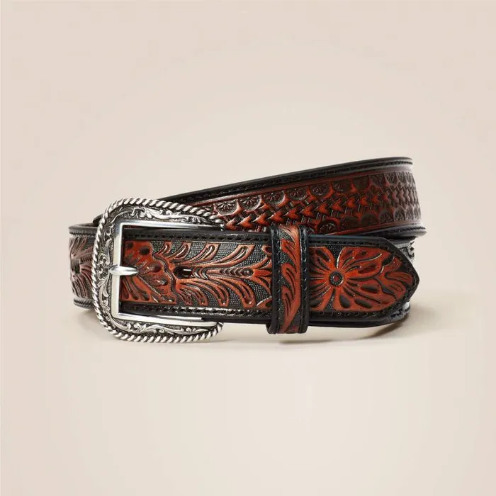 Men Belts Ariat Silas Belt Blacktan