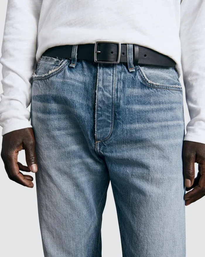 Men Belts Rag 038 Bone Rugged Belt Black