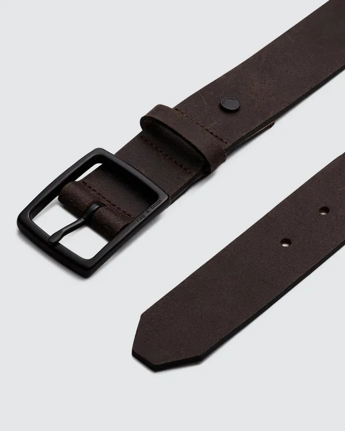 Men Belts Rag 038 Bone Rugged Belt Brown