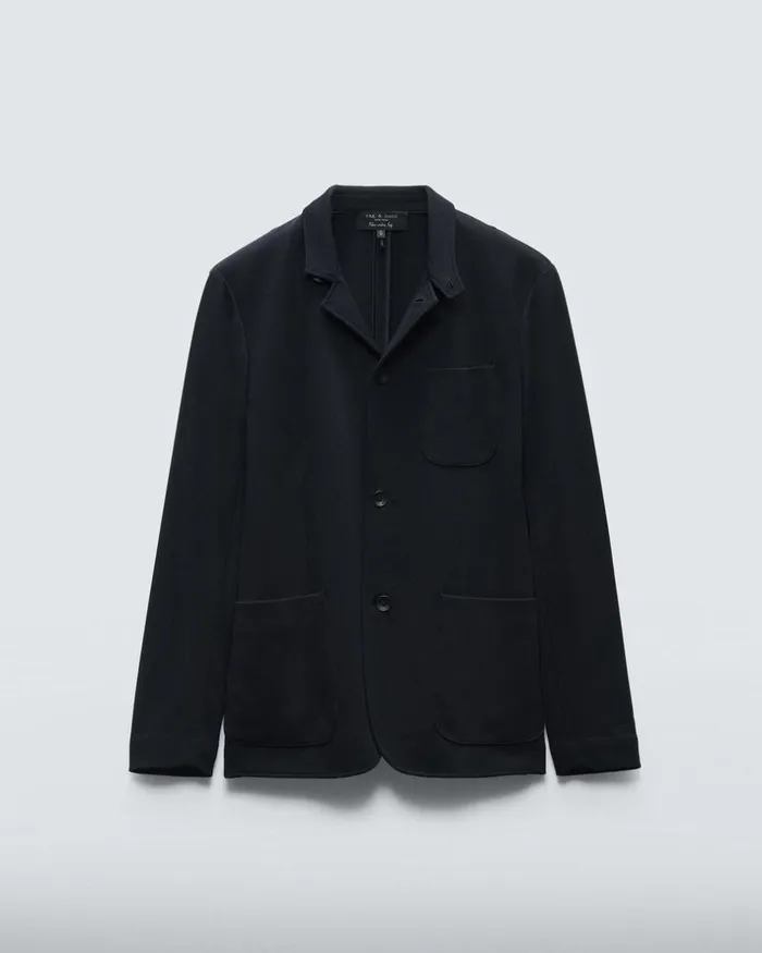Men Blazers Rag 038 Bone Prospect Knit Blazer Black