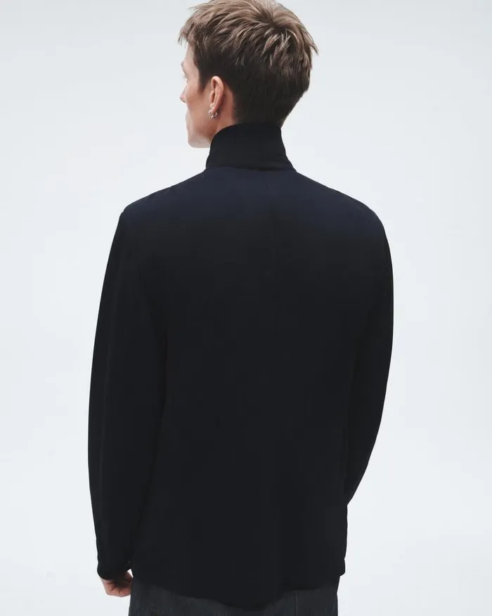 Men Blazers Rag 038 Bone Prospect Knit Blazer Black