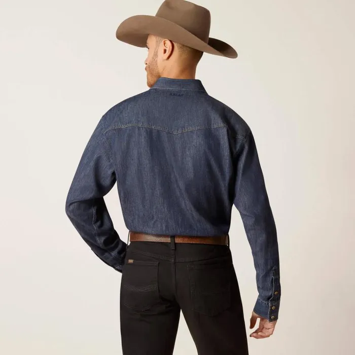 Men Button Down Shirts Ariat Classic Denim Shirt Broadway Men Button Down Shirts Ariat Classic Denim Shirt Broadway