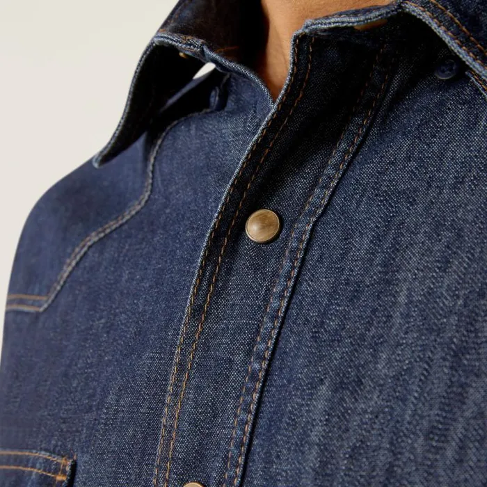 Men Button Down Shirts Ariat Classic Denim Shirt Broadway Men Button Down Shirts Ariat Classic Denim Shirt Broadway