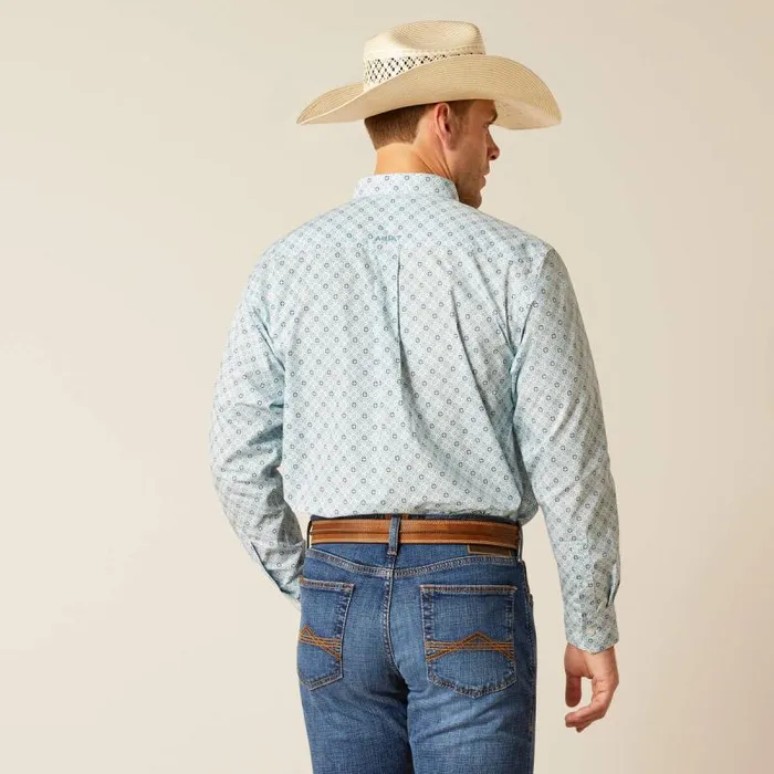 Men Button Down Shirts Ariat Eamon Classic Fit Shirt Blue Heaven Men Button Down Shirts Ariat Eamon Classic Fit Shirt Blue Heaven