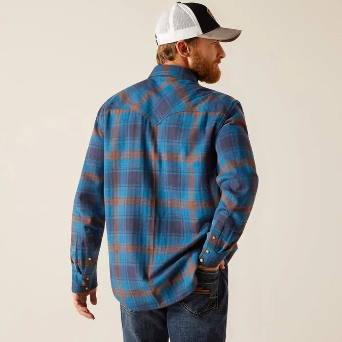 Men Button Down Shirts Ariat Hans Retro Fit Shirt Moon Howl Men Button Down Shirts Ariat Hans Retro Fit Shirt Moon Howl