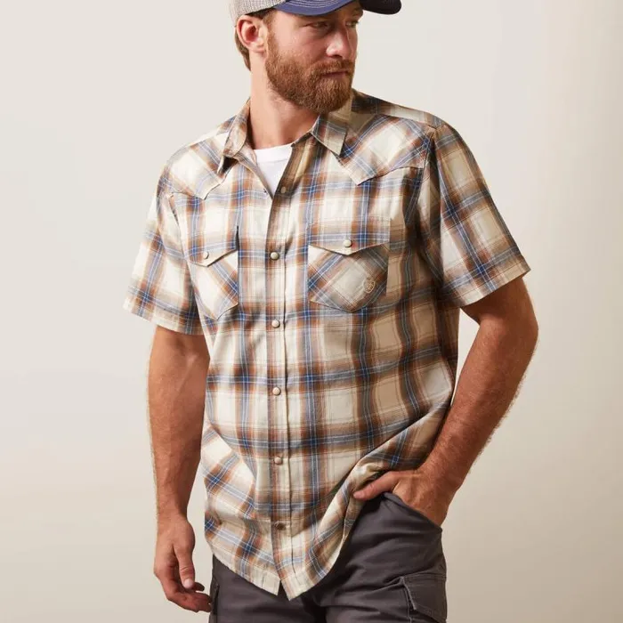 Men Button Down Shirts Ariat Hasbro Retro Fit Shirt White Asparagus Men Button Down Shirts Ariat Hasbro Retro Fit Shirt White Asparagus