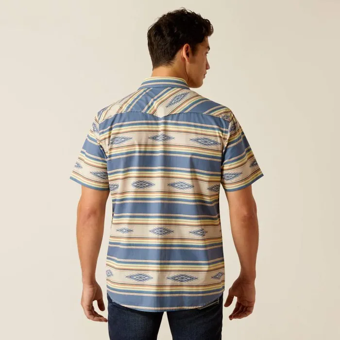 Men Button Down Shirts Ariat Hebastian Retro Fit Shirt Sandshell Men Button Down Shirts Ariat Hebastian Retro Fit Shirt Sandshell