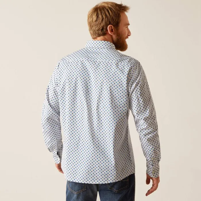 Men Button Down Shirts Ariat Mac Stretch Modern Fit Shirt White Men Button Down Shirts Ariat Mac Stretch Modern Fit Shirt White