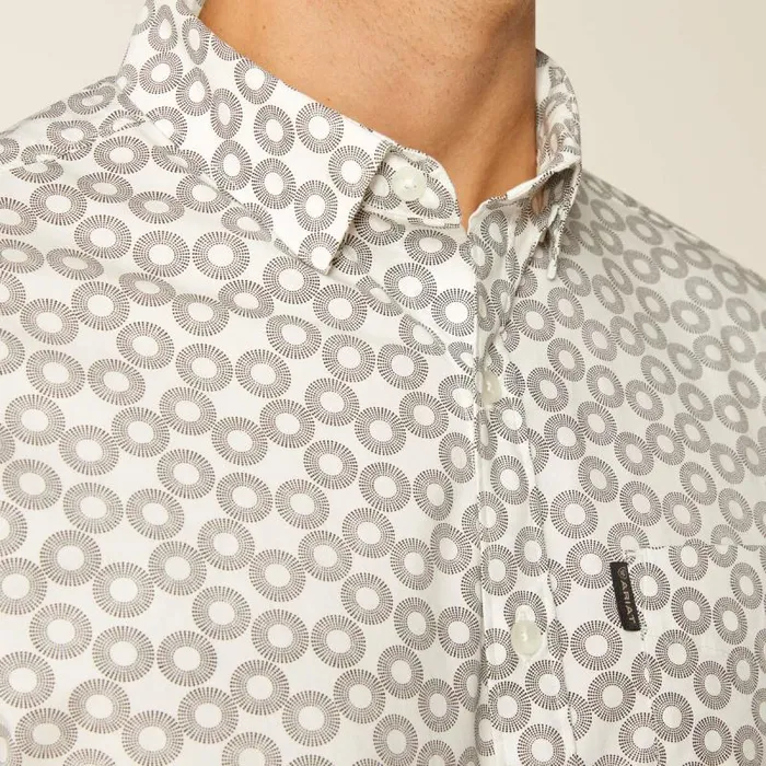 Men Button Down Shirts Ariat Marc Stretch Modern Fit Shirt Vanilla Ice Men Button Down Shirts Ariat Marc Stretch Modern Fit Shirt Vanilla Ice