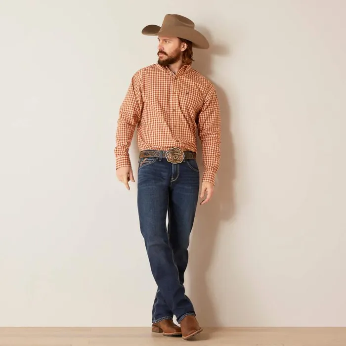 Men Button Down Shirts Ariat Pro Series Garrison Classic Fit Shirt White Men Button Down Shirts Ariat Pro Series Garrison Classic Fit Shirt White