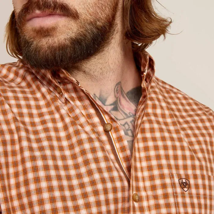 Men Button Down Shirts Ariat Pro Series Garrison Classic Fit Shirt White Men Button Down Shirts Ariat Pro Series Garrison Classic Fit Shirt White