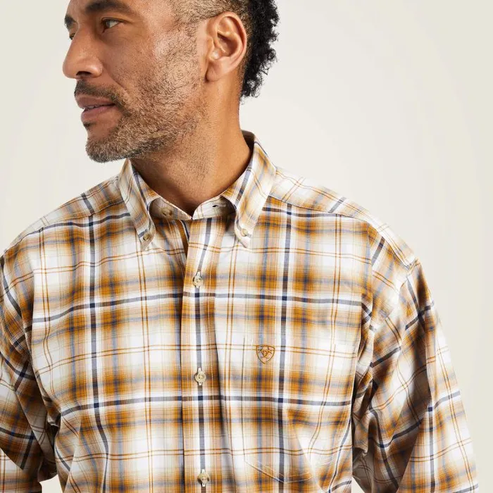 Men Button Down Shirts Ariat Pro Series Geri Stretch Classic Fit Shirt White Men Button Down Shirts Ariat Pro Series Geri Stretch Classic Fit Shirt White