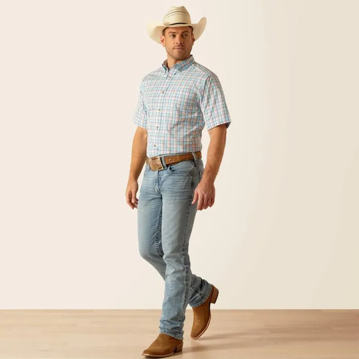 Men Button Down Shirts Ariat Pro Series Karson Classic Fit Shirt Sky Men Button Down Shirts Ariat Pro Series Karson Classic Fit Shirt Sky