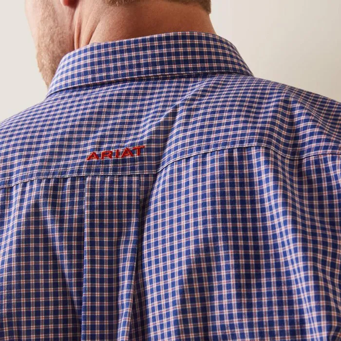 Men Button Down Shirts Ariat Pro Series Louis Classic Fit Shirt Dark Blue Men Button Down Shirts Ariat Pro Series Louis Classic Fit Shirt Dark Blue