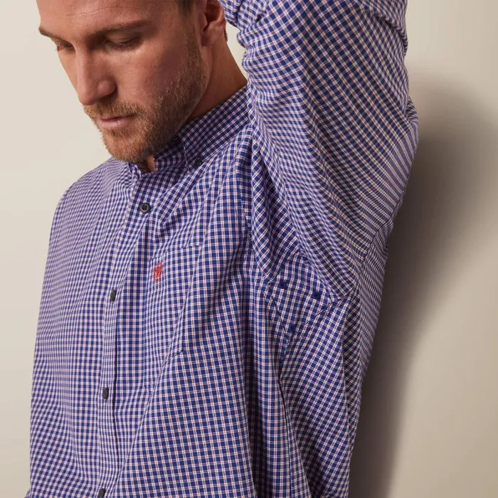 Men Button Down Shirts Ariat Pro Series Louis Classic Fit Shirt Dark Blue Men Button Down Shirts Ariat Pro Series Louis Classic Fit Shirt Dark Blue