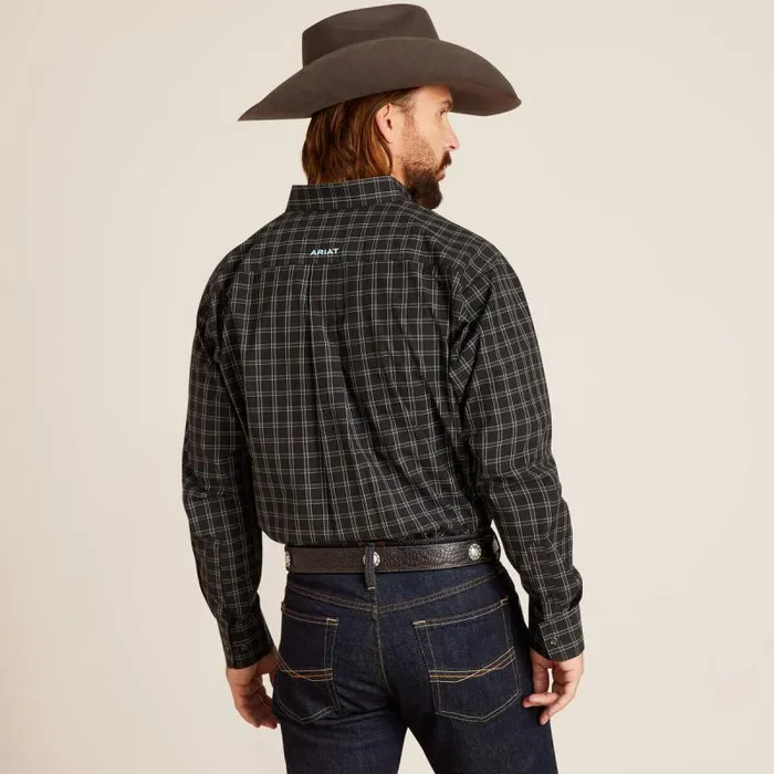 Men Button Down Shirts Ariat Pro Series Nash Classic Fit Shirt Black Men Button Down Shirts Ariat Pro Series Nash Classic Fit Shirt Black