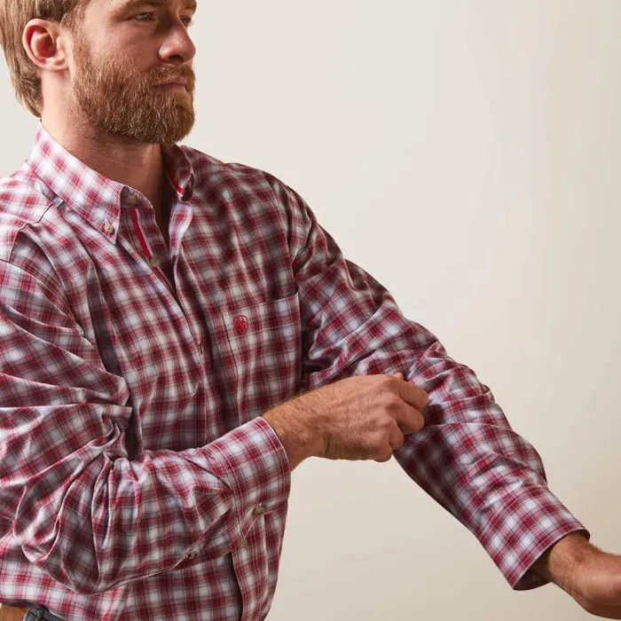 Men Button Down Shirts Ariat Pro Series Nikolai Classic Fit Shirt White Men Button Down Shirts Ariat Pro Series Nikolai Classic Fit Shirt White