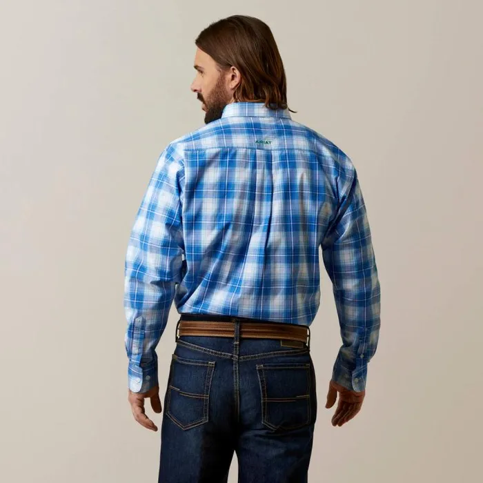 Men Button Down Shirts Ariat Pro Series Team Daxton Classic Fit Shirt Blue Men Button Down Shirts Ariat Pro Series Team Daxton Classic Fit Shirt Blue