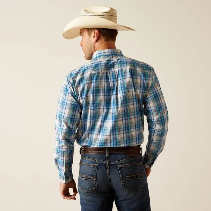 Men Button Down Shirts Ariat Pro Series Team Griffen Classic Fit Shirt White Men Button Down Shirts Ariat Pro Series Team Griffen Classic Fit Shirt White