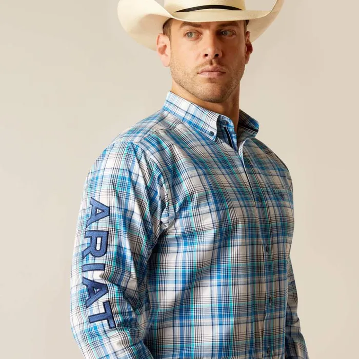 Men Button Down Shirts Ariat Pro Series Team Griffen Classic Fit Shirt White Men Button Down Shirts Ariat Pro Series Team Griffen Classic Fit Shirt White