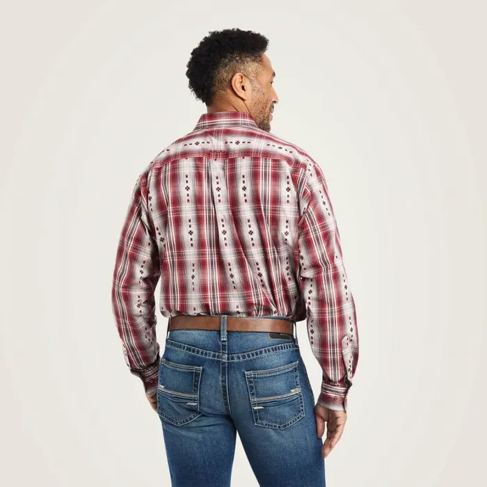 Men Button Down Shirts Ariat Pro Series Wilfred Classic Fit Shirt Snow Bunting Men Button Down Shirts Ariat Pro Series Wilfred Classic Fit Shirt Snow Bunting